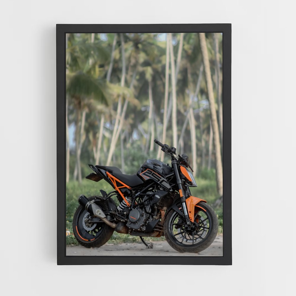 Poster KTM Mania – affiche KTM Moto (vue 2)